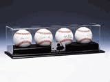 MLB 4 Baseball Display Case