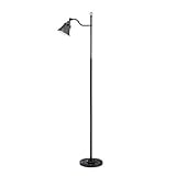 Adesso 5084-01 Alexander Floor Lamp, Black Nickel Finish