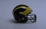 Michigan Wolverines Fiber Optic Mini Helmet - COLLEGE ATHLETICS Sports Merchandise