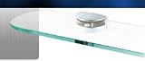 18" GLASS SHELF