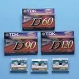 Audio Cassette, Standard Size, Normal Bias, 60 Minutes (30 x 2) (TDK20090)