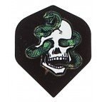 RUTHLESS Double Thick Standard Wide Size Dart Flights 1 set of 3 Flights SKULL 1865 FREE SHIPPING DART BROKERS