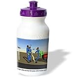 Londons Times Funny Dogs Cartoons - Exploited Abused Canine Immigrants - Water Bottles