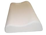 LuxuRest Scalloped Memory Foam Orthopedic Pillow