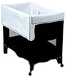 Arm's Reach Co-Sleeper Mini Bassinet Convertible, Blacktoffee