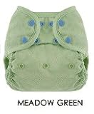 Blueberry Diaper Coveralls - Snaps - Meadow Green