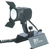 Smith Victor 100 watt DC Video Light with Camera Mounting Shoe & Cigarette Lighter Connection, Requires Battery Pack.