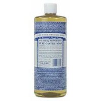 Dr. Bronner's Magic Soaps Pure-Castile Soap, 18-in-1 Hemp Peppermint, 32 Ounce Bottle