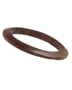 Thin Brown Wood Bangle Bracelet