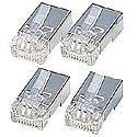 SANWA SUPPLY ADT-RJ45-4 RJ-45コネクタ(撚線用)