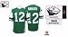 Joe Namath 1968 New York Jets #12 Dark Authentic Throwback Mitchell and Ness NFL Football Jersey (Kelly Green, Sizes 54-64)
