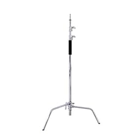 StudioHut Premium 11ft Century C Stand with 2 Risers, 5/8 stud and collapsible base