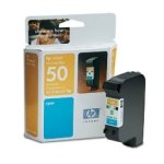 HP 50 - Print cartridge - 1 x cyan