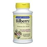 Nature's Answer Bilberry Standardized 90 vcap ( Eight Pack)