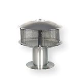 Metalpro Premium Outdoor Fire Pit Fireplace with Stainless Steel Curtain