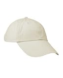Adams Caps 6 Panel Sun Shield Hat Cap - Stone