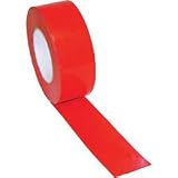 2 x 60 Yards Vinyl Tape (Red) - Quantity of 6