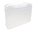 Kitchen & Housewares : Iris Storage Box - Snap Case - SNT-L (Clear) (6" H x 17" W x 13" D)
