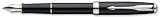 Parker Sonnet Lacquer Deep Black Fountain Pen Chrome Trim Ref S0808810