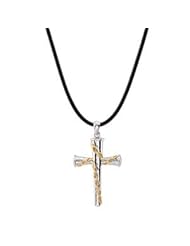 Three-Nails Promise Necklace Pendant Gold Plated Sterling 650748