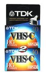  : TDK 2-Pack 40-Minute VHS-C Tapes (TC40HGL2)