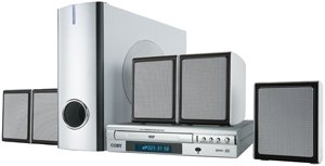 Electronics: Coby DVD 755  5.1 Channel DVD Player with Home Theater Speaker System