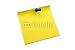 Wallmonkeys Peel and Stick Wall Decals - Yellow Note with Pin - Removable Graphic