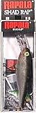 Rapala Fishing Lures Shad Rap 08 Silver 3-1/8Long 3/8 oz.