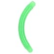 14 Gauge Green 3/8 Curved Bioplast Flexible Replacement Barbell