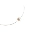 Gemshine MK-Perlen Kette *Edel Weiss* 14k Gold