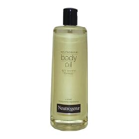 Neutrogena Body Oil, Light Sesame Formula, 16-Ounce Bottles (Pack of 2)
