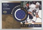 2001-02 Upper Deck Legends Milestones Jerseys #MBT - Bryan Trottier