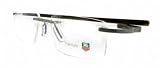 TagHeuer Eyeglasses 0301 004 Pure/Brown Fiber Tag Heuer Titanium Optical Frame 50mm