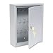 Buddy Products 0128-32 Key Cabinet, 28 Hooks, Steel, 3 x 12 x 10-Inches, Platinum