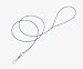 C Nyl Poly Lead 1/8x 4ft Black
