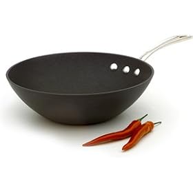 Click here to buy Calphalon Commercial Hard-Anodized Nonstick Stir Fry Pan 3x10-in. by Calphalon.