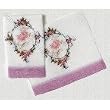 Miniature Purple 1:24 Guest Towel Kit by Lindee's Little Linens