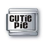 Body Candy Italian Charms Laser CUTIE PIE No 1