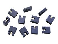 StarTech 2.54mm Standard Computer Jumper Caps - 100 Pack JUMPER254 - Black