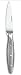 Cuisinart 3-1/2-Inch Paring Knife, Stainless-Steel Handle