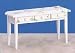 Search : Dollhouse Miniature White Wildflower Console Table