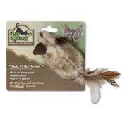 Play-n-Squeak Shake y'r Tail Feather Catnip Mouse 