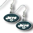New York Jets NFL Dangle Earrings