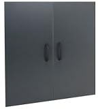 SCHULTE 7315300250 Go-Cabinet Doors Pair Granite