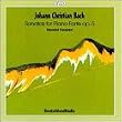 J. C. Bach - Sonatas for Piano Forte, Op 5