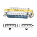 StarTech.com Slimline - Serial / parallel gender changer - DB-25 (M) - DB-25 (M)