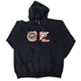 Pig Flames Fleece Hooded Sweatshirt