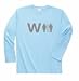 長袖Tシャツ　Wii パロディ プリント