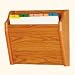 Wooden Mallet CH14-1MO Pocket Chart Holder Office Shelf