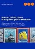 Produkt-Bild: Hausser, Scholz, Spear  & Co (Verlage mit gro&szlig;er Tradition): 264 Quartett- und Schwarzer Peterspiele von 1870 bis 1950